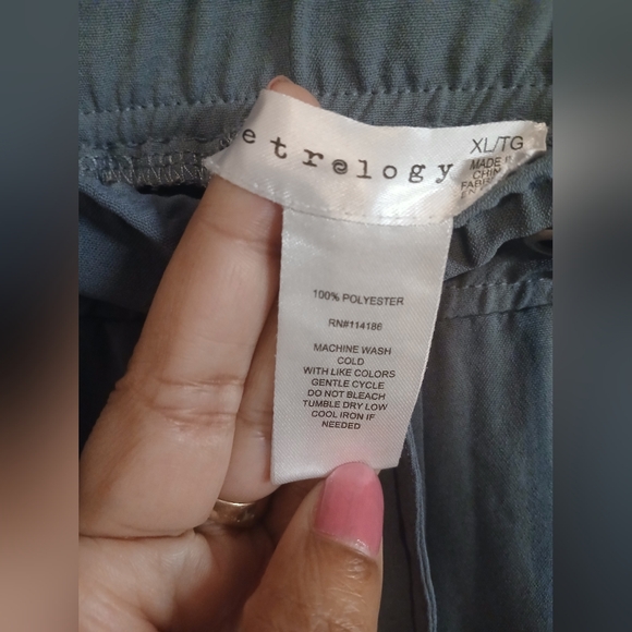 Womens Cargo Gray Casual Pants - Picture 2 of 8